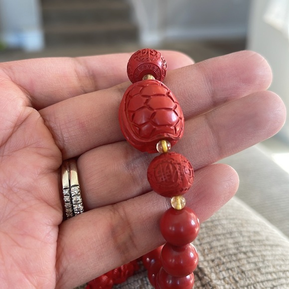 100% Cinnabar with piyao - Picture 2 of 5